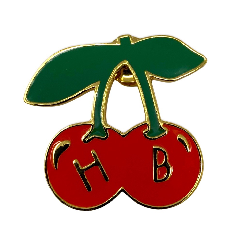 Henri Bendel Collectible Cherry Fruit Pin